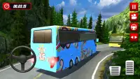 Hill Station Bus Driving Game Screen Shot 2