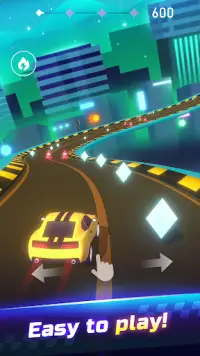 Music Beat Racer - Car Racing Screen Shot 1