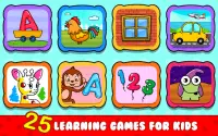 Balloon Pop Kids Learn Alphabets, Numbers & Colors Screen Shot 0