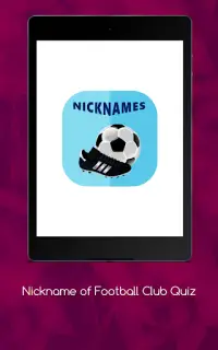 Nickname of Football Clubs Quiz Screen Shot 11