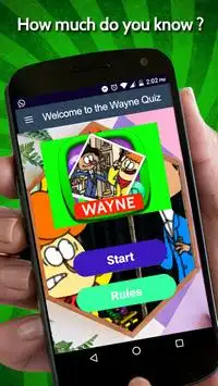 Welcome to the Wayne Trivia Quiz Screen Shot 0