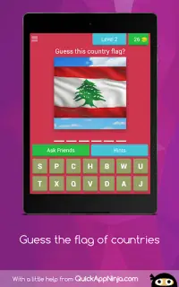 Guess the flag of countries Screen Shot 16