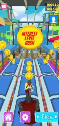 Subway Rush Runner Game Screen Shot 6