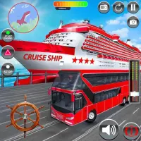 Ship Games: Bus Driving Games Screen Shot 1