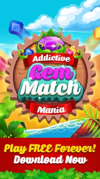 Addictive Gem™ Match 3 Puzzle Screen Shot 4