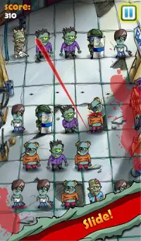 Zombies: Smash & Slide Screen Shot 2