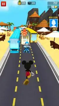 Mickey Subway Dash Mouse Screen Shot 2