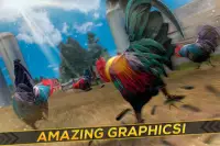 Wild Rooster Run - Frenzy Chicken Farm Race Screen Shot 1