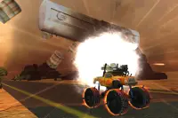 Crazy Monster Truck Fighter - Endless Truck Runner Screen Shot 1