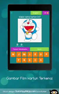 Game Animasi kartun Quizz Screen Shot 7