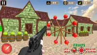 Apfel Ziel schießen: Wassermelone Shooting Game 3D Screen Shot 4