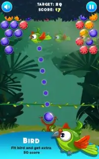 Jungle Bubble shooter Screen Shot 7