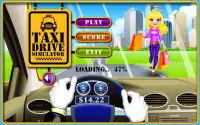 Taxi Drive Simulator Screen Shot 4