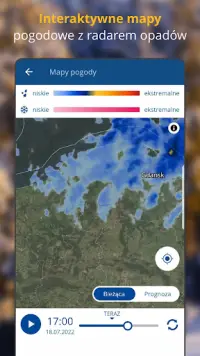 pogoda24: pogoda i radar Screen Shot 1