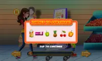 Shopping Game Kids Supermarket - Shopping List Screen Shot 2