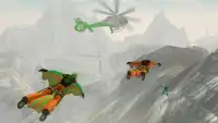 Wingsuit Parachute Simulator skydiving games free Screen Shot 3