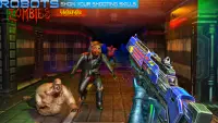 Robot VS Zombie Shooting-Zombies Target Mission Screen Shot 2