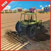 Real Tractor Farming Simulator 18 Trò chơi Thu hoạ