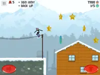 Stickman Snowboarder Screen Shot 7