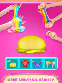 Crea Fluffy Slime Jelly DIY Slime Maker Game 2019 Screen Shot 3