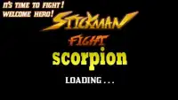 luta stickman vs escorpião Screen Shot 0