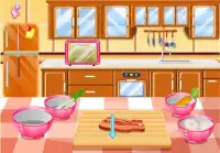 Cooking meat Games Screen Shot 0