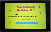 Vocabulary Builder - English/Spanish-1 Screen Shot 12