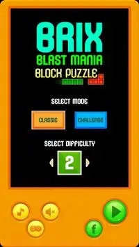 Brix Blast Mania: Block Puzzle Screen Shot 0