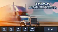 Realistic Truck Simulator - New City Screen Shot 0