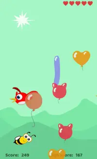 Balloon Pop Free - сенсорная расслабляющая игра Screen Shot 4