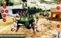 Esercito Truck Truck Driver: Giochi militari 2019 Screen Shot 6