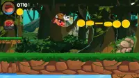 Ahigo Adventure: Banana monkey Run in Funky jungle Screen Shot 2