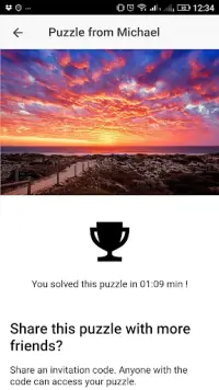 PuzzleGram - Photo Puzzle App Picture Puzzle Game Screen Shot 5