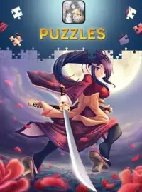 Anime Jigsaw Puzzles Free Screen Shot 1