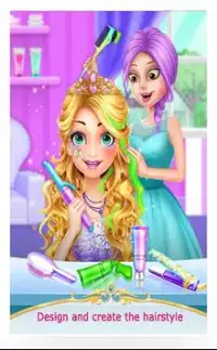 Hair Salon & Princess Makeup & Fun Games 2018 Screen Shot 3