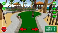 Mini Golf 3D Tropical Resort 2 Screen Shot 1