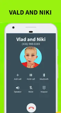 Vlad & Nikita Fake Call & Talk Prank Screen Shot 1