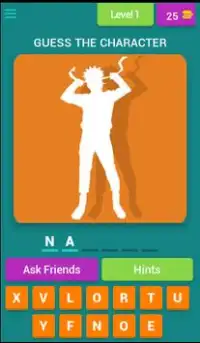 Naruto shadow quiz Screen Shot 0