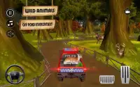 Offroad Police Truck Wild Animal Transport Screen Shot 0