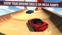 لعبة سيارة حيلة: ألعاب سيارات Screen Shot 1