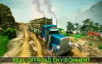 कार्गो ट्रक ट्रांसपोर्ट ड्राइव: ऑफरोड डाकू Screen Shot 3