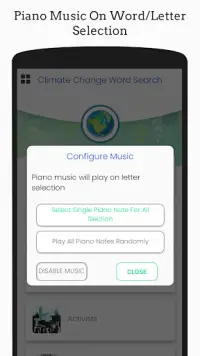 Climate Change Word Search (Puzzle Game) Screen Shot 2