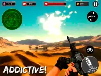Desert Sniper Special Forces 3D Shooter FPS Game Screen Shot 6