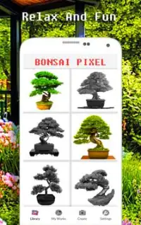 Bonsai Color By Number - Pixel Art Screen Shot 3