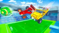 Rocket Car Football- Super Car Soccer League Screen Shot 3