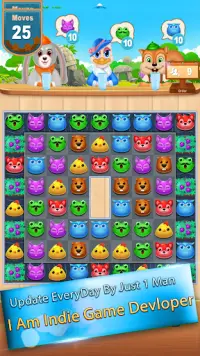 Pet Pop Adventure -  Match 3 Puzzle Game Screen Shot 3