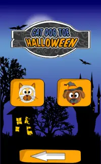 Cat Dog Toe Halloween - 🎃 Tic Tac Toe 🎃 Screen Shot 7