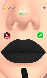 Lip Art 3D: Coloring Art Lip Screen Shot 0