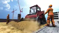 Berat Excavator Konstruksi Zona Situs Penggalian Screen Shot 3