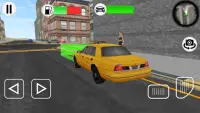 Simulador de táxi real em 3D. Screen Shot 0